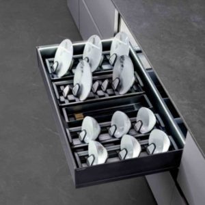 Platinum- Bowl/Dish Adjustable Rack Insert
