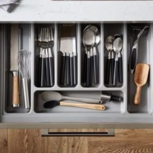 Platinum- PVC Cutlery Tray