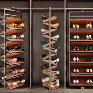 Platinum- Rotating Shoe Shelf Rack (6 layer)