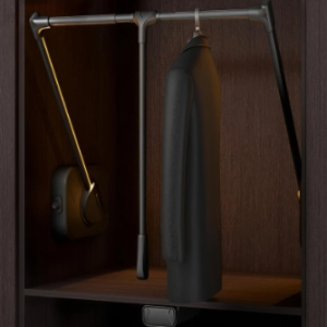 Platinum- Soft Close Pullout Cloth Hanging Rack