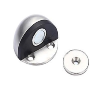 Platinum- SS & Ant Half Moon Magnet