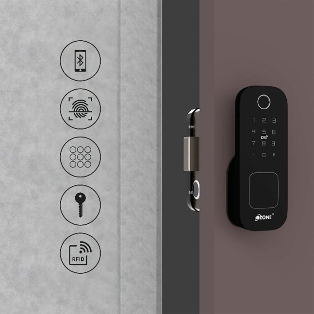 Ozone Cleo Wi-Fi Smart Door Lock (OZ-DRL-LIFE STD) - Image 2